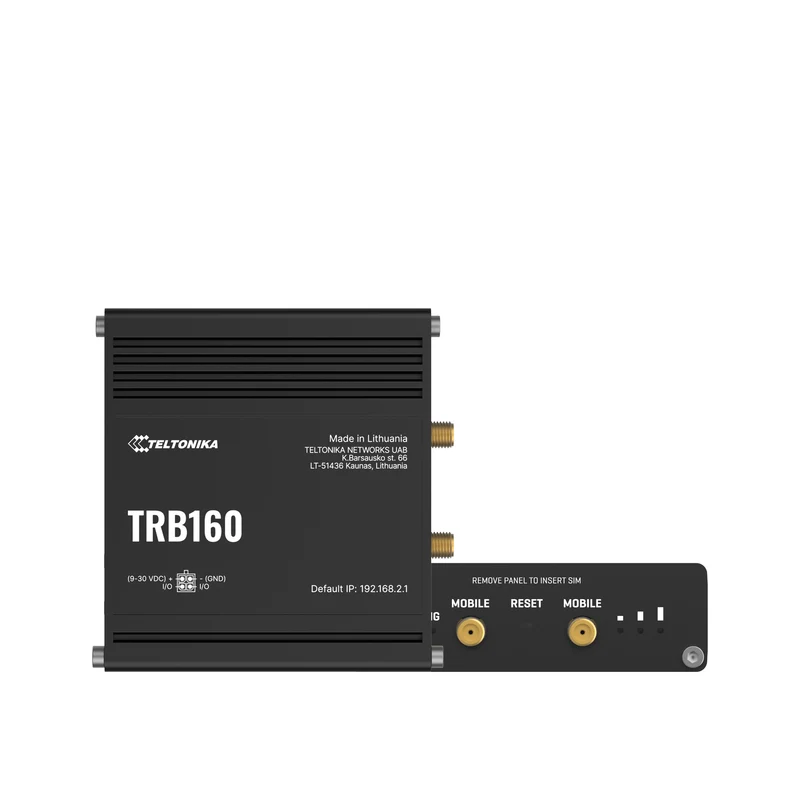 TRB160 Industrial 4G/LTE Cat 6 Gateway mit 1x GbE und USB-C
