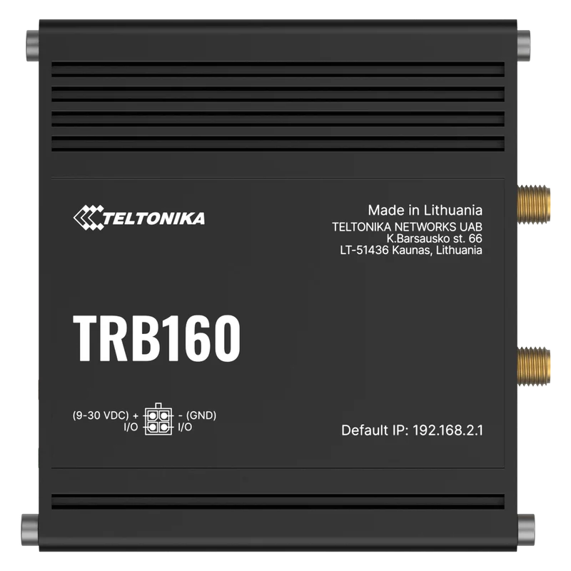 TRB160 Industrial 4G/LTE Cat 6 Gateway mit 1x GbE und USB-C