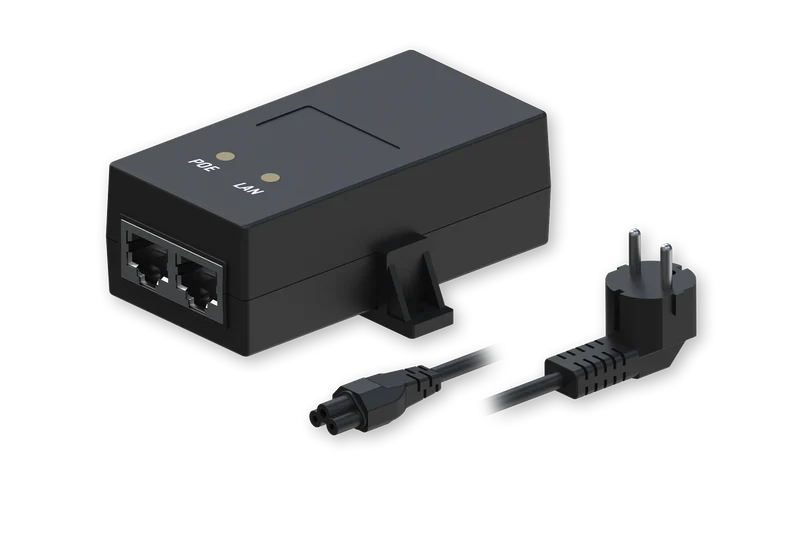 Single Port Gigabit Passive PoE Injector, 24W