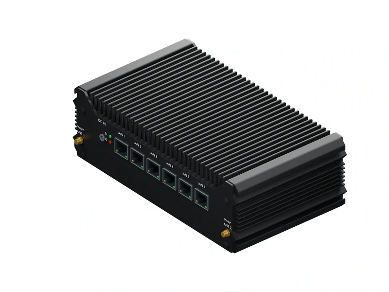 IMDRT122-8L Fanless Mini PC - Celeron 3865U, 32GB, 1TB mSATA, Windows 11 Pro