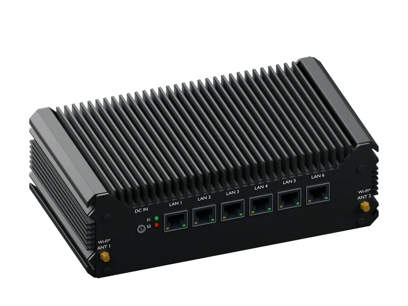 IMDRT122-8L Fanless Mini PC - Celeron 3865U, 32GB, 512GB mSATA, Windows 11 IoT LTSC