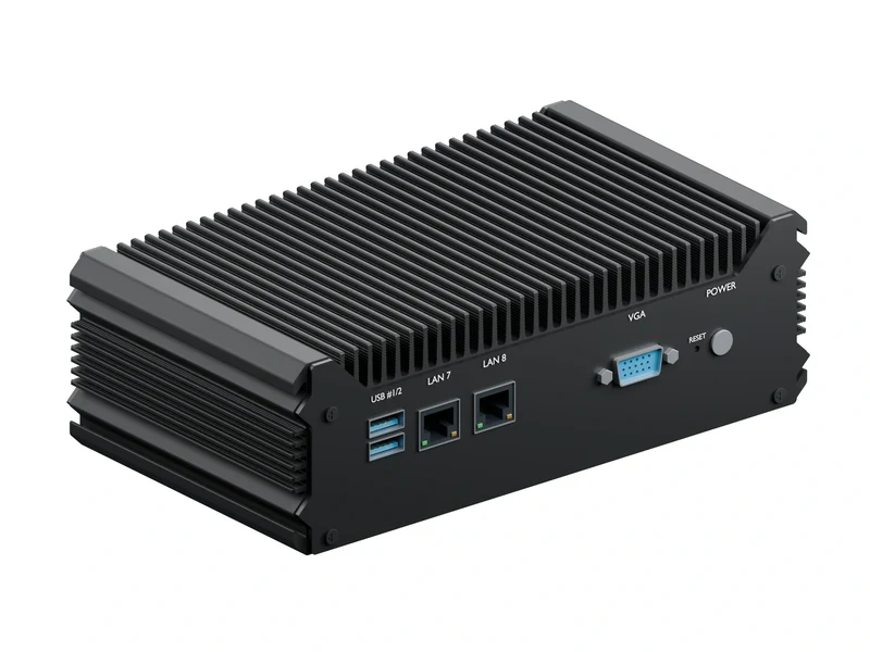 IMDRT122-8L Fanless Mini PC - Celeron 3865U, 32GB, 512GB mSATA, Windows 11 IoT LTSC