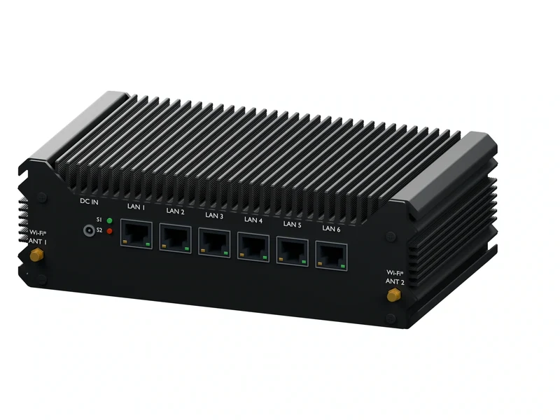 IMDRT122-8L Fanless Mini PC - Celeron 3865U, 32GB, 1TB mSATA, Windows 11 IoT LTSC
