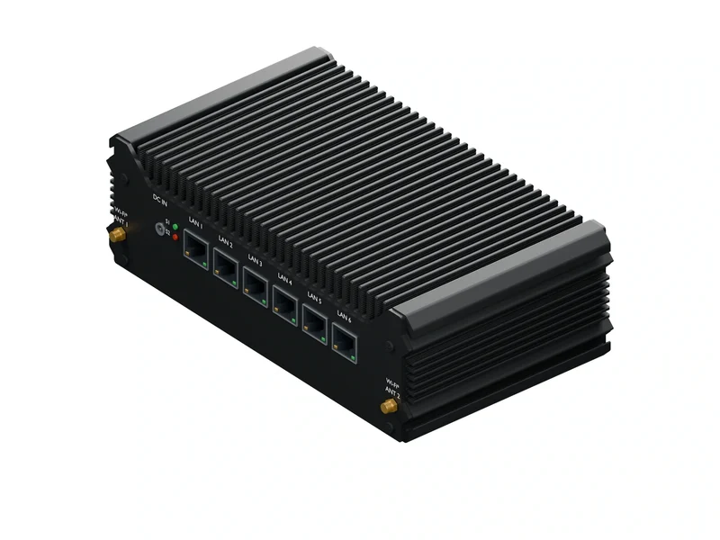 IMDRT122-8L Fanless Mini PC - Celeron 3865U, 32GB, 128GB mSATA, Windows 11 Pro
