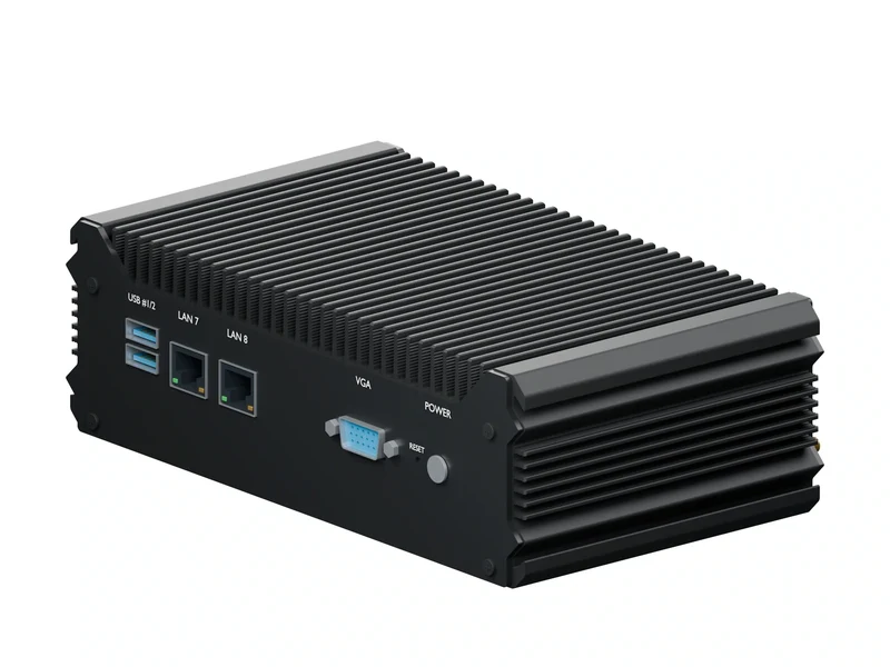 IMDRT122-8L Fanless Mini PC - Celeron 3865U, 8GB, 1TB mSATA, Windows 11 IoT LTSC