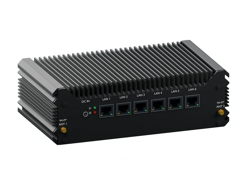 IMDRT122-8L Fanless Mini PC - Celeron 3865U, 32GB, 256GB mSATA, Windows 11 Pro