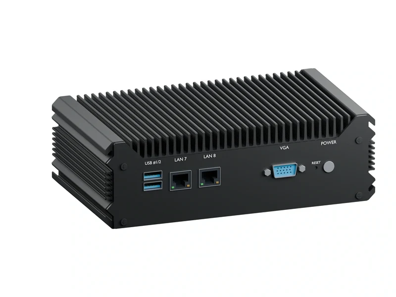 IMDRT122-8L Fanless Mini PC - Celeron 3865U, 16GB, 256GB mSATA, Windows 11 IoT LTSC