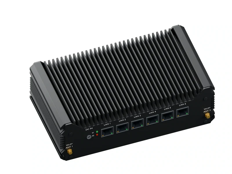 IMDRT122-8L Fanless Mini PC - Celeron 3865U, 16GB, 256GB mSATA, Windows 11 Pro
