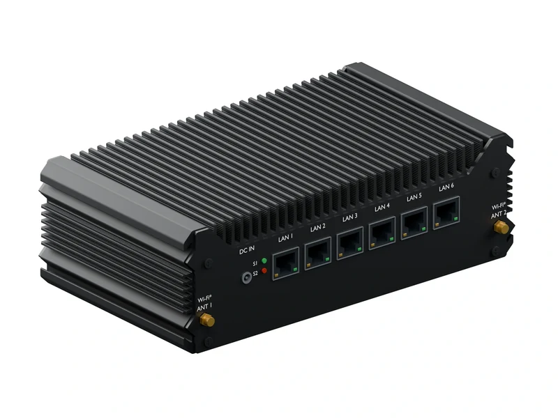 IMDRT122-8L Fanless Mini PC - Celeron 3865U, 16GB, 256GB mSATA, Windows 11 Pro