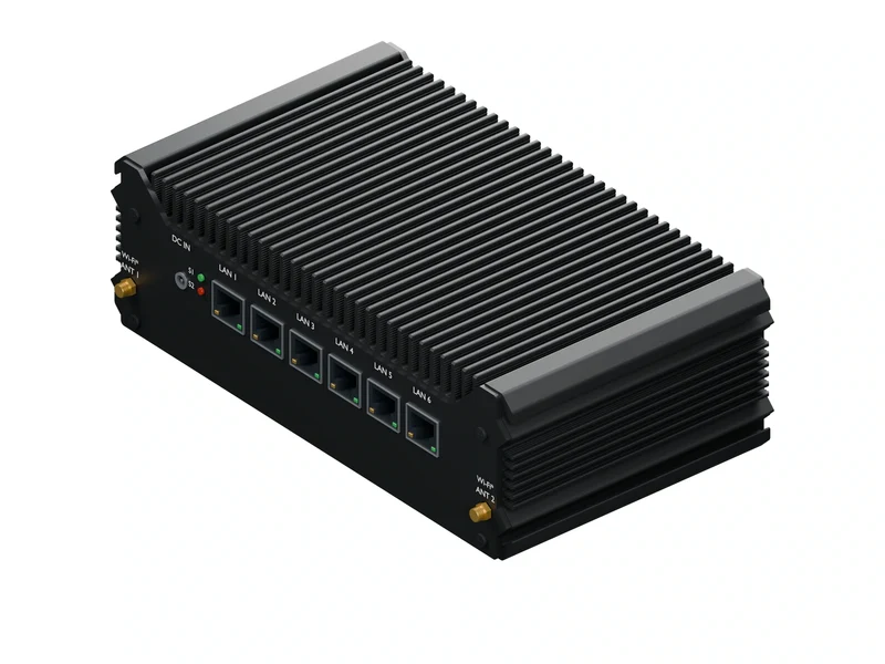 IMDRT122-8L Fanless Mini PC - Celeron 3865U, 16GB, 512GB mSATA, Windows 11 Pro