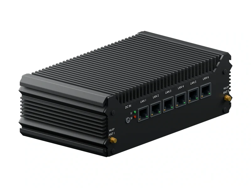 IMDRT122-8L Fanless Mini PC - Celeron 3865U, 16GB, 128GB mSATA, Windows 11 IoT LTSC