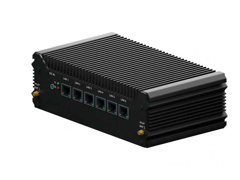 IMDRT122-8L Fanless Mini PC - Celeron 3865U, 8GB, 512GB mSATA, Windows 11 IoT LTSC