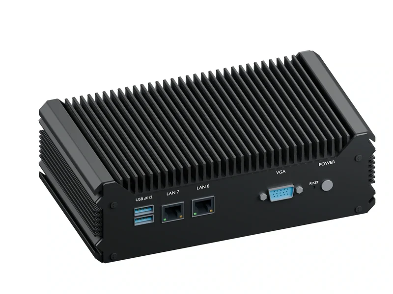 IMDRT122-8L Fanless Mini PC - Celeron 3865U, 8GB, 512GB mSATA, Windows 11 Pro
