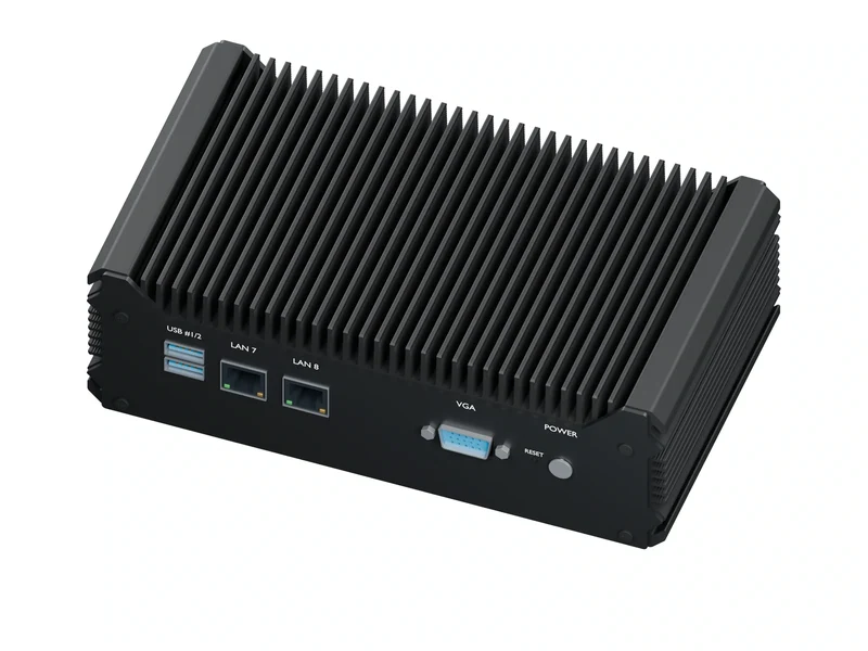 IMDRT122-8L Fanless Mini PC - Celeron 3865U, 8GB, 256GB mSATA, Windows 11 Pro