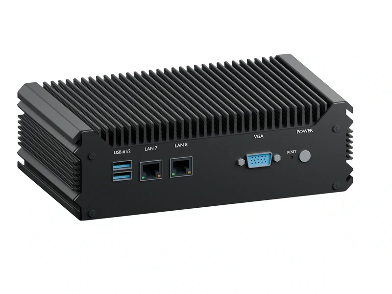 IMDRT122-8L Fanless Mini PC - Celeron 3865U, 8GB, 128GB mSATA, Windows 11 IoT LTSC