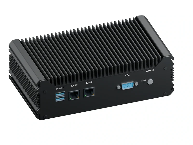 IMDRT122-8L Fanless Mini PC - Celeron 3865U, 8GB, 128GB mSATA, Windows 11 Pro