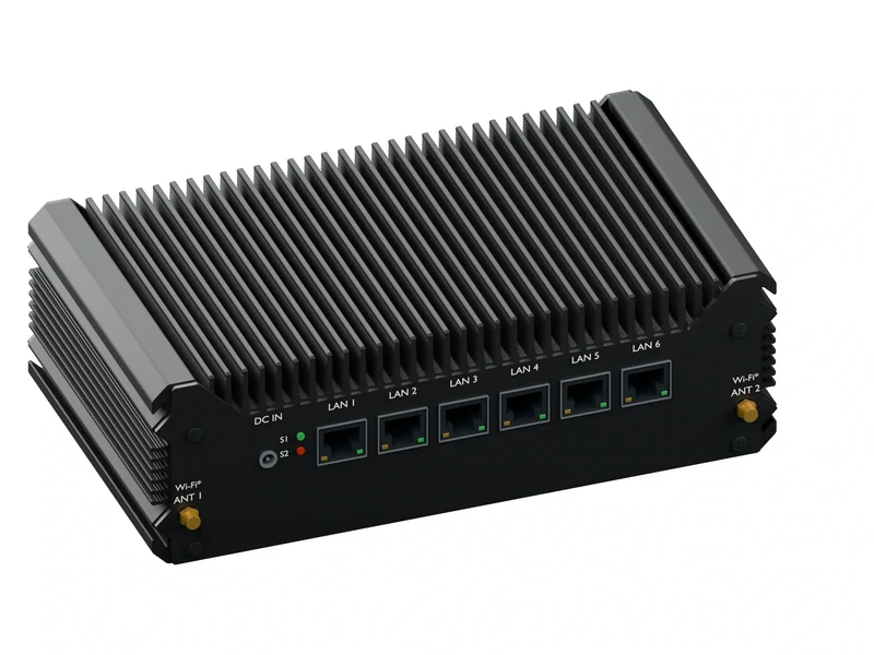 IMDRT122-6L-SKL Fanless Mini PC - Core i7-6500U, 16GB, 1TB mSATA, Windows 11 IoT LTSC