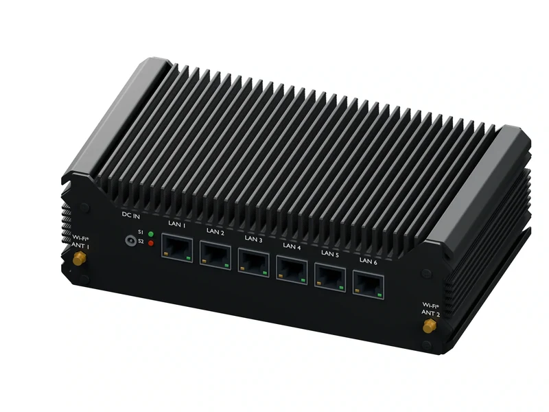IMDRT122-6L-SKL Fanless Mini PC - Pentium 4405U, 32GB, 1TB mSATA, Windows 11 Pro