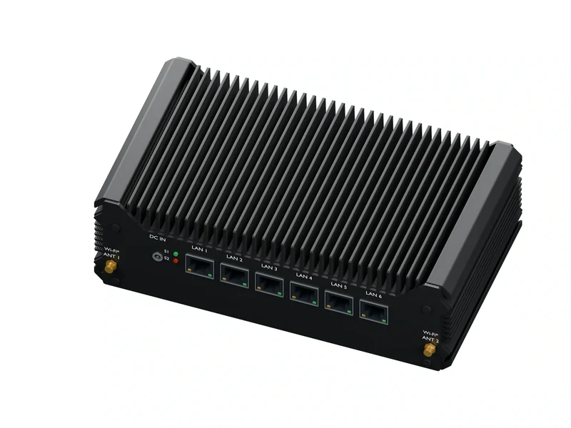 IMDRT122-6L-SKL Fanless Mini PC - Pentium 4405U, 32GB, 512GB mSATA, Windows 11 Pro