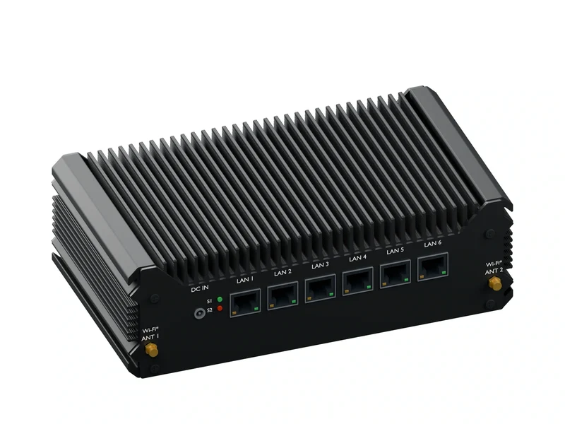 IMDRT122-6L-SKL Fanless Mini PC - Pentium 4405U, 32GB, 256GB mSATA, Windows 11 IoT LTSC