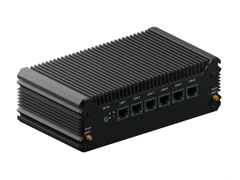 IMDRT122-6L-SKL Fanless Mini PC - Core i7-6500U, 8GB, 512GB mSATA, Windows 11 Pro