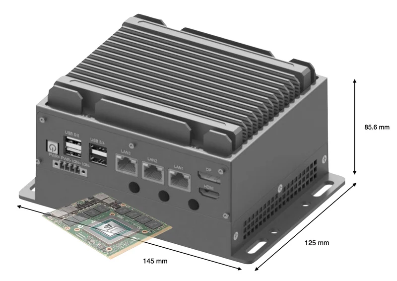 RugCon-RVS-T2M– Ultra Mini Rugged EDGE Computer mit Intel® 13th/12th Core™ CPU