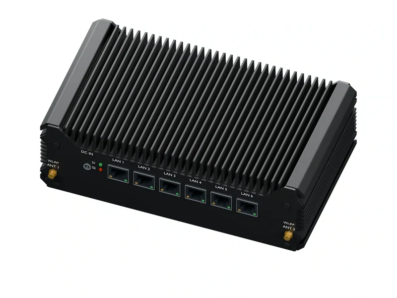 IMDRT122-6L-SKL Fanless Mini PC - Core i5-6200U, 8GB, 512GB mSATA, Windows 11 Pro