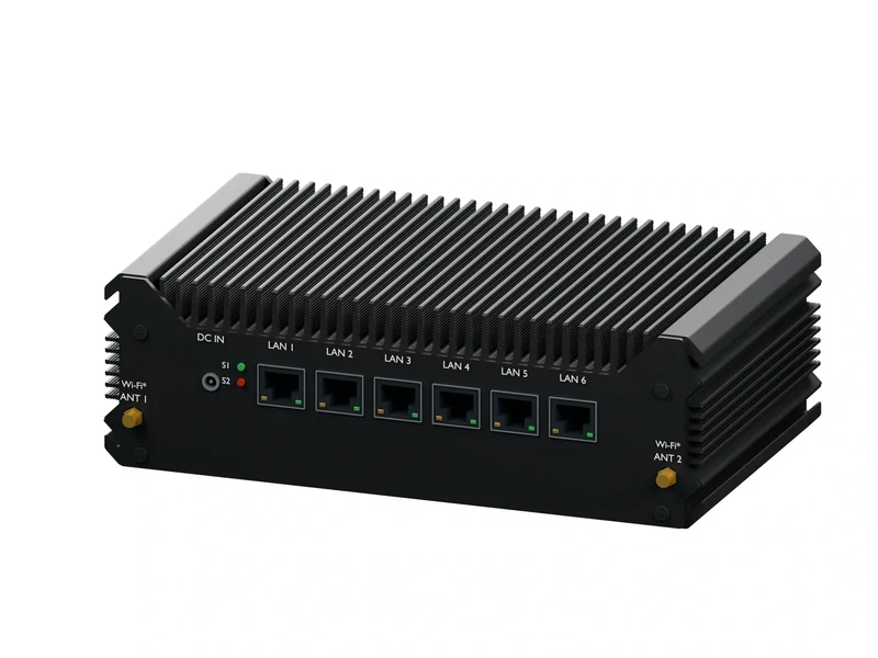 IMDRT122-6L-SKL Fanless Mini PC - Pentium 4405U, 16GB, 256GB mSATA, Windows 11 Pro