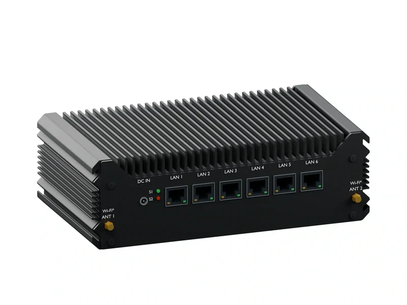 IMDRT122-6L-SKL Fanless Mini PC - Pentium 4405U, 8GB, 256GB mSATA, Windows 11 IoT LTSC