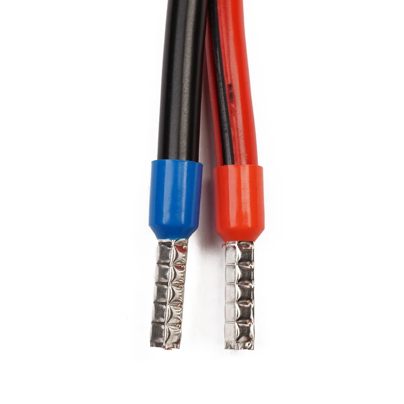 WATTSTUNDE® Adapterkabel 4 mm² APP/Aderendhülse 50 cm schwarz