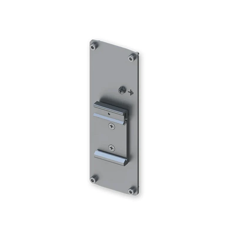 TSW2 Rückwand mit DIN Rail Hutschienen Halterung