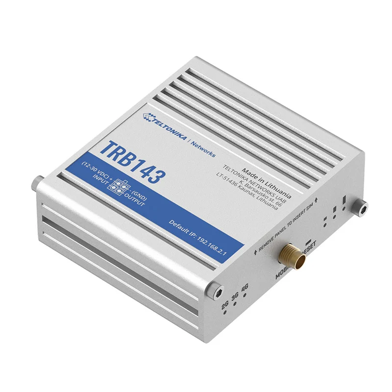 TRB143 Industrial 4G/LTE M-Bus Gateway