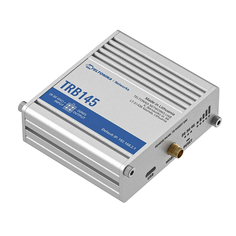 TRB145 Industrial 4G/LTE RS485 Gateway