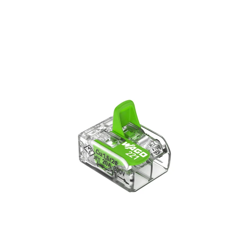 WAGO Verbindungsklemme Green Range flexibel bis 4mm² - 221-422 | 100er Pack