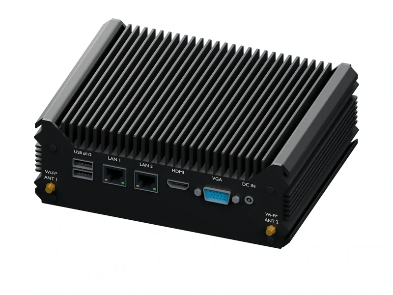 IMDRT121-2L4C Fanless Mini PC - Celeron J1900, 8GB, 128GB mSATA, Windows 11 IoT LTSC