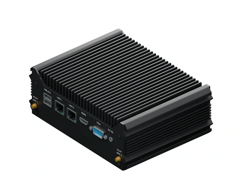 IMDRT121-2L4C Fanless Mini PC - Celeron J1900, 4GB, 256GB mSATA, Windows 11 Pro