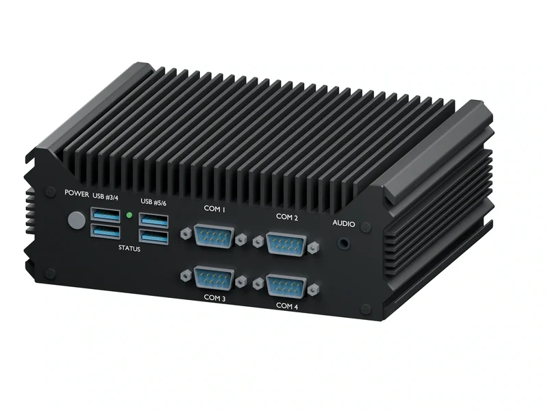 IMDRT121-2L4C Fanless Mini PC - Celeron J1900, 4GB, 128GB mSATA, Windows 11 IoT LTSC
