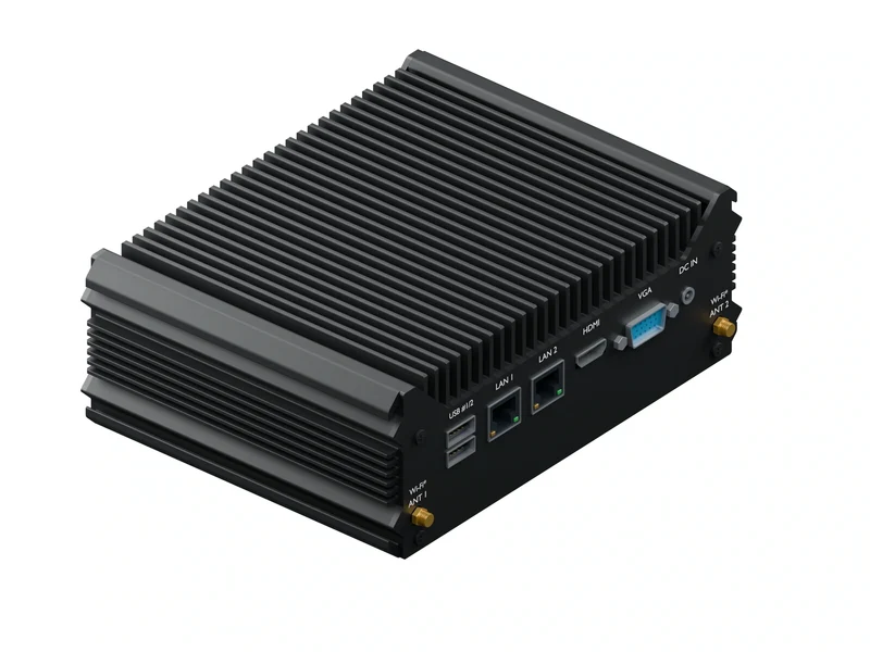 IMDRT121-2L4C Fanless Mini PC - Celeron N2840, 4GB, 128GB mSATA, Windows 11 IoT LTSC
