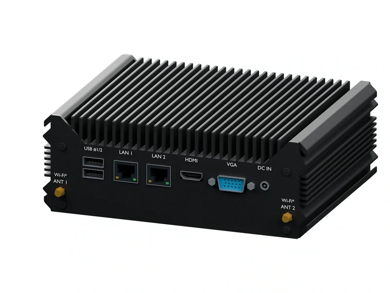 IMDRT121-2L4C Fanless Mini PC - Celeron N2840, 4GB, 256GB mSATA, Windows 11 Pro