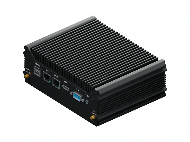 IMDRT121-2L4C Fanless Mini PC - Celeron J1900, 4GB, 128GB mSATA, Windows 11 Pro