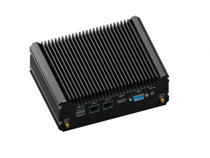 IMDRT121-2L2C Fanless Mini PC - Core i7-5600U, 8GB, 1TB mSATA, Windows 11 IoT LTSC