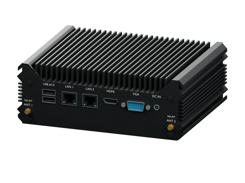 IMDRT121-2L2C Fanless Mini PC - Core i5-5200U, 8GB, 1TB mSATA, Windows 11 Pro