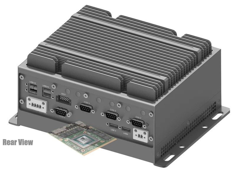 RugCon-RV2-X2M– Compact Rugged EDGE Computer mit Intel® 13th/12th Core™ CPU