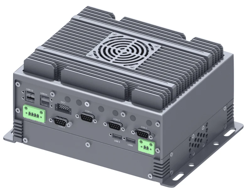 RugCon-RV2-T2FM– Compact Rugged EDGE Computer mit Intel® 13th/12th Core™ CPU