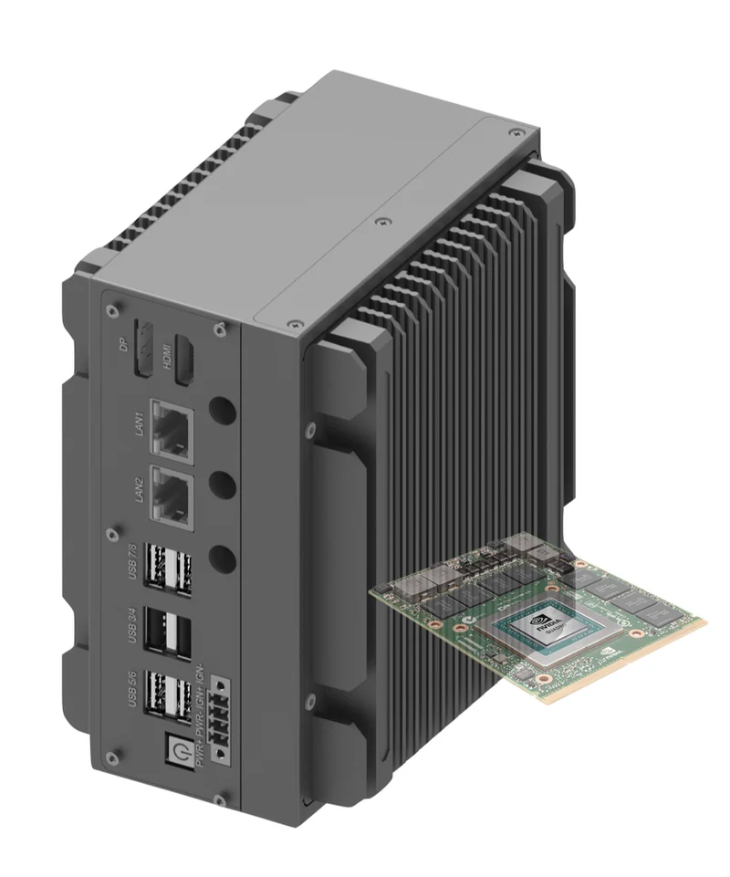 RugCon-RVS-D1– Ultra Mini Rugged EDGE Computer mit Intel® 13th/12th Core™ CPU