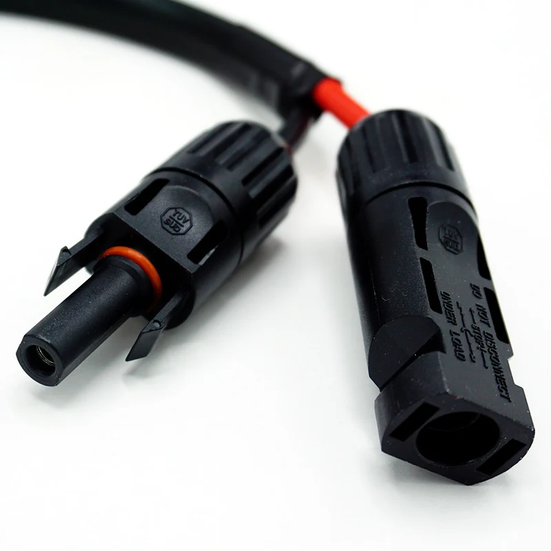 WATTSTUNDE® Adapterkabel (2 x) 4 mm² Typ-MC4/XT60 weiblich 3Pin 30 cm schwarz