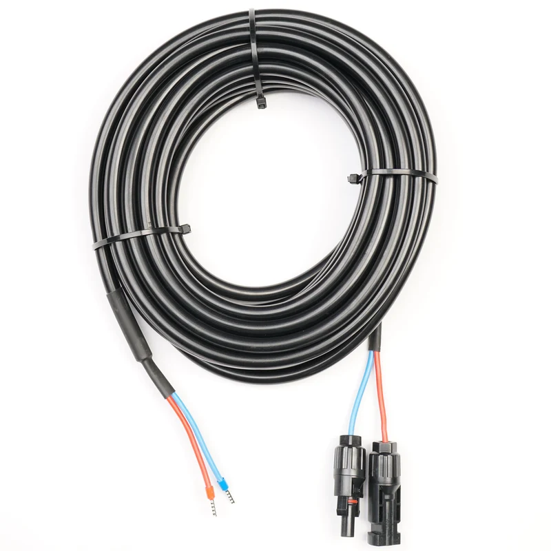 WATTSTUNDE® DAC 2.10 Anschlusskabel Solarmodul zu Laderegler 10 Meter 2 x 2,5 mm²