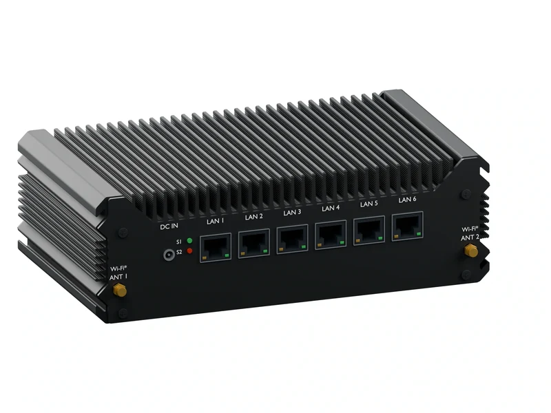 IMDRT122-6L-SKL Fanless Mini PC - Pentium 4405U, 8GB, 512GB mSATA, Windows 11 Pro