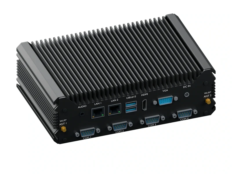 IMDRT122-2L6C10U Fanless Mini PC - Celeron J1900, 16GB, 512GB mSATA, Windows 11 Pro
