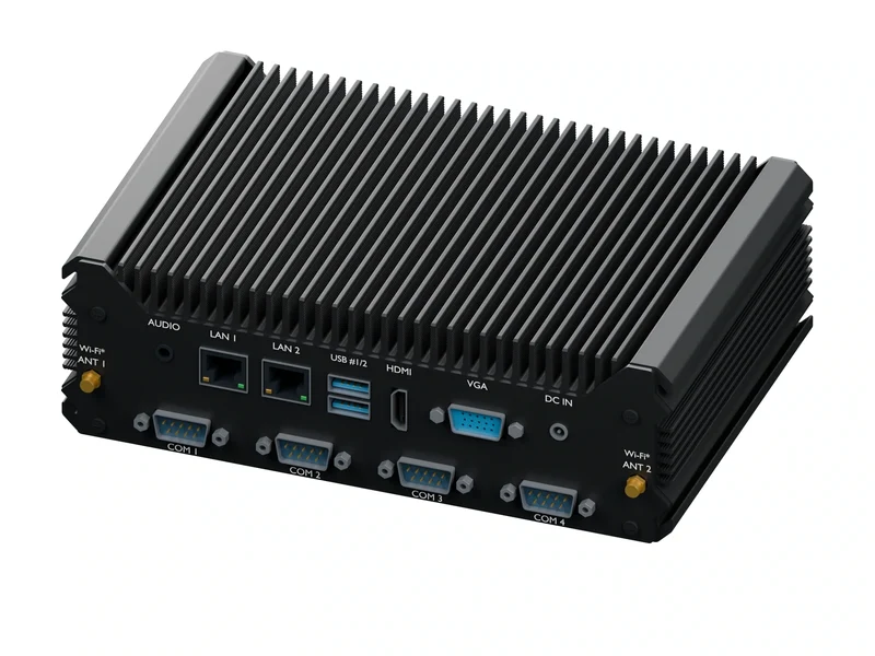 IMDRT122-2L6C10U Fanless Mini PC - Celeron J1900, 8GB, 1TB mSATA, Windows 11 IoT LTSC